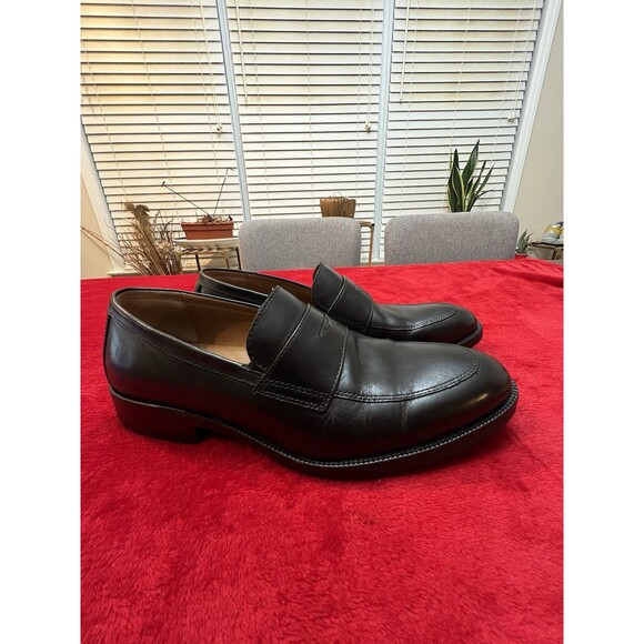 Johnston & Murphy Men\'s Size 9M Leather Penny Loafers Black Slip On Shoes main image 13